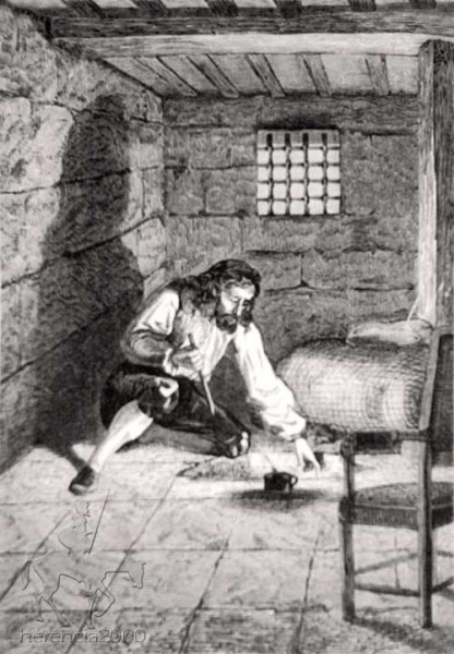 Dibujo de antigua carcel