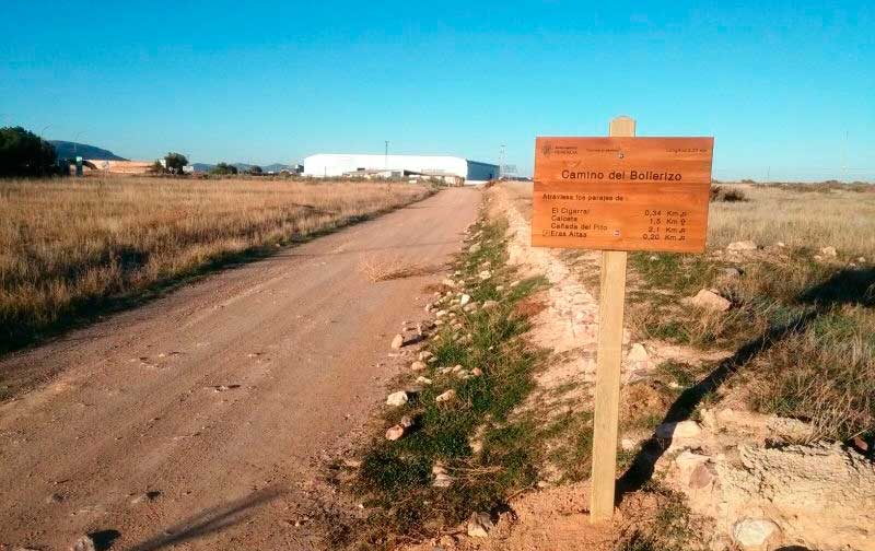 nueva señalización de caminos municipales